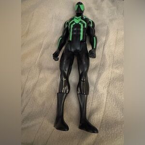 Marvel Titan Hero Series Big Time Spider Man 12” Green Black Figure